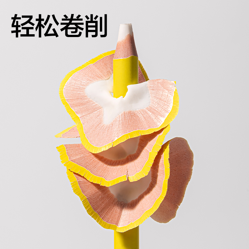 dmast丹途RK204细圆杆4mm芯笔形橡皮擦(黄)(支)