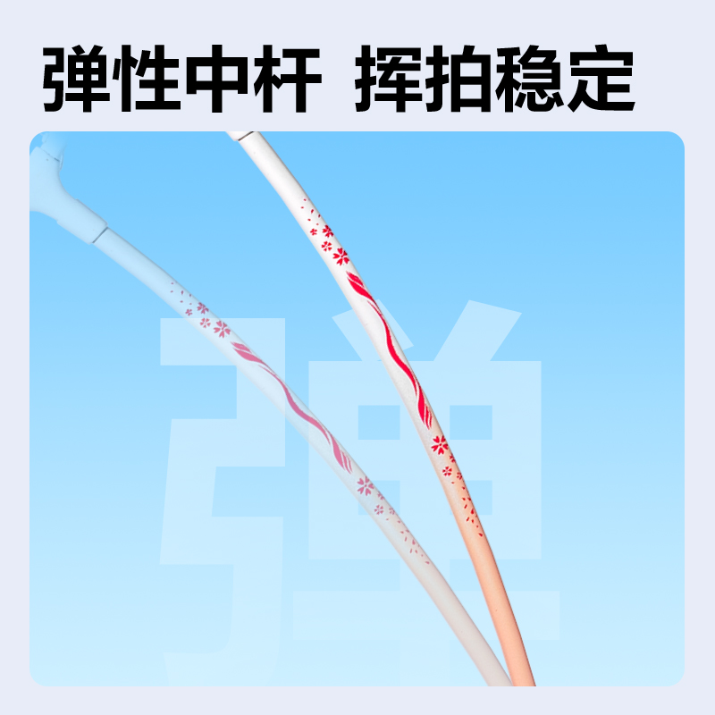安格耐特FH122-6铁合金羽毛球拍(对拍装)(粉白、绿白)(付)