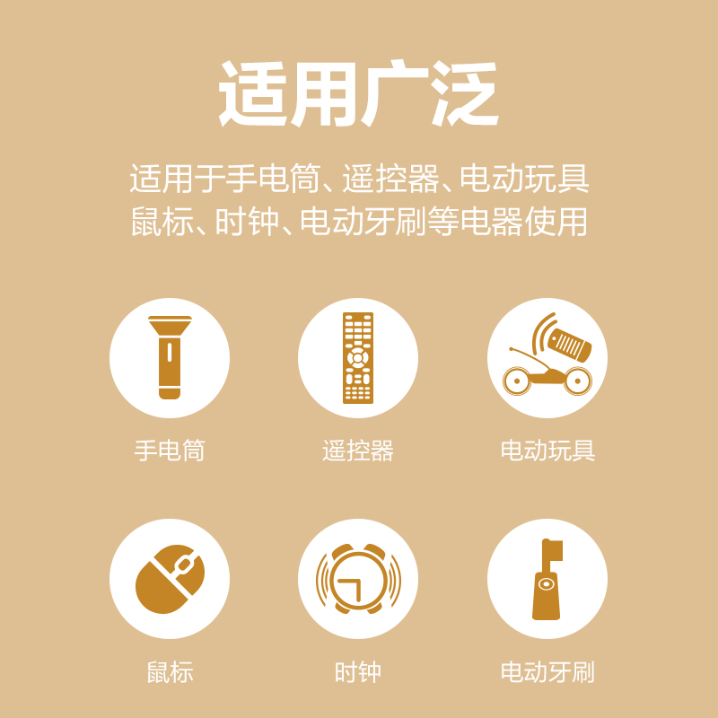 纵横82900-5号碱性电池6粒热缩装(黄色)(袋)