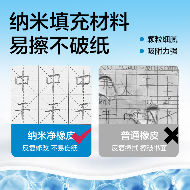 纵横VP194纳米净橡皮擦（小）(混)(块)