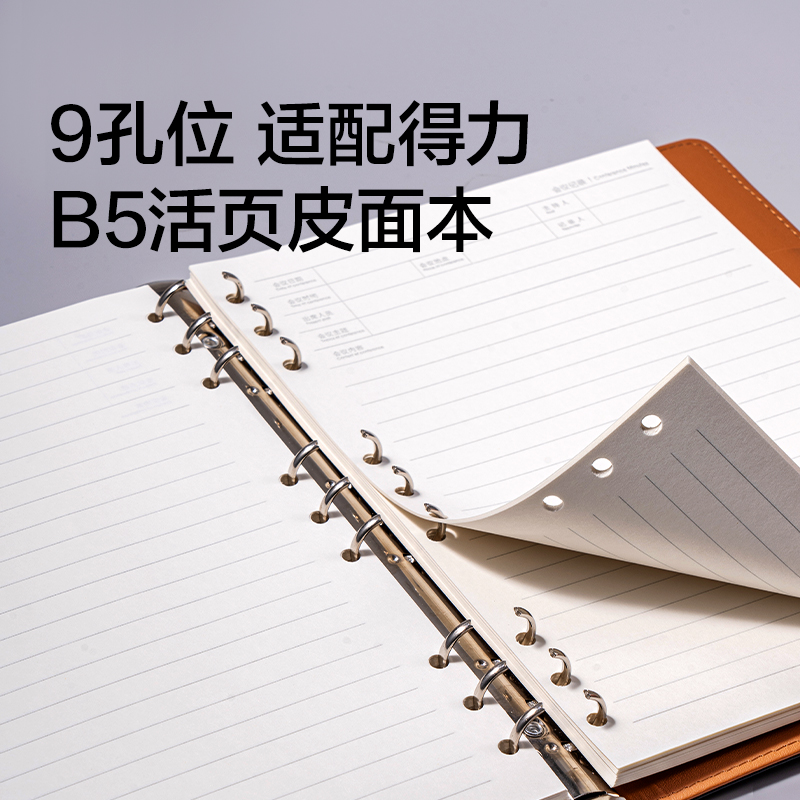 纵横BP31商务活页替芯B5-100张(会议记录)(本)