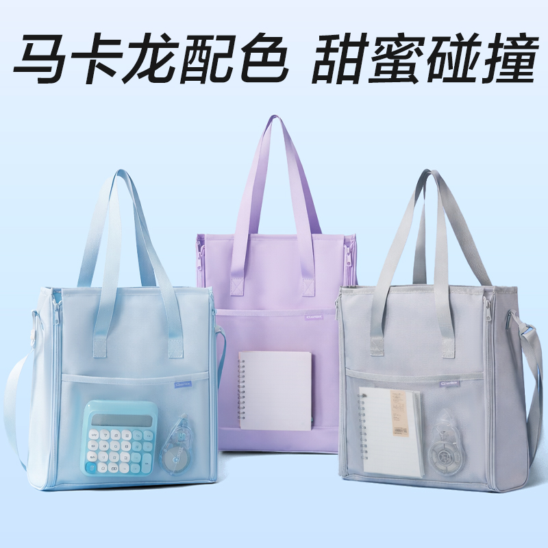 纵横BA226学霸巨能装系列大开口补习袋(混)(个)