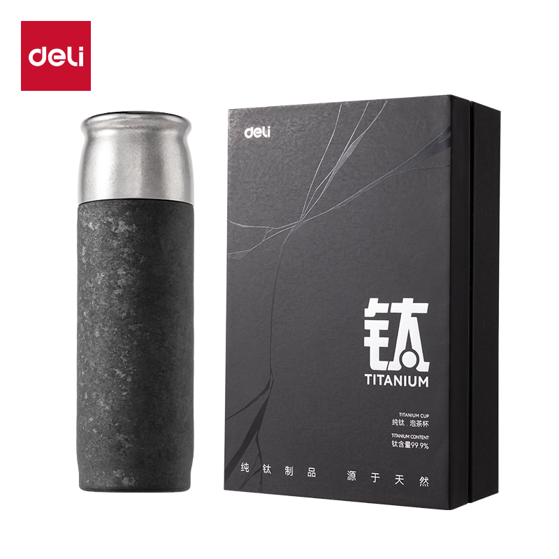 纵横LL634钛杯420mL(黑)(盒)