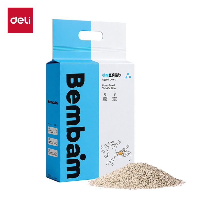 纵横Bembam_BM04_2.5kg豆腐猫砂(混)(包)