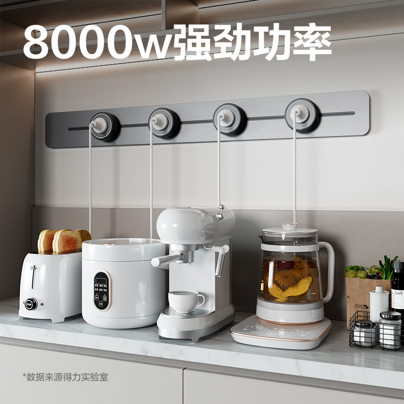 纵横LU6107轨道插座  75+4  牛皮盒装(灰)(个)
