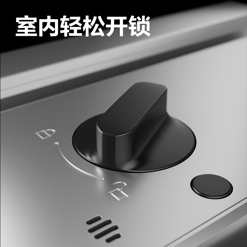 纵横AC216无框玻璃门人脸指纹锁(无地插款)(银)(台)