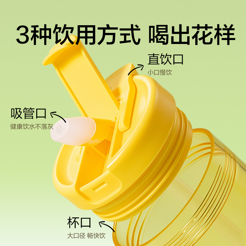 纽赛NS865-D线条小狗甜心杯_480mL(泡泡蓝)(个)