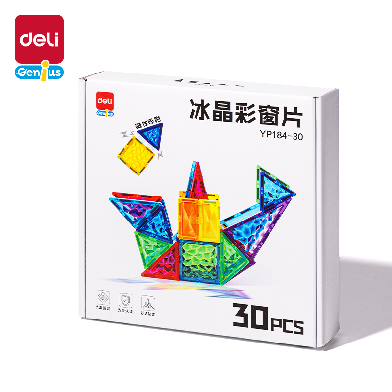 纵横YP184-30冰晶磁力彩窗片-30片(混)(盒)