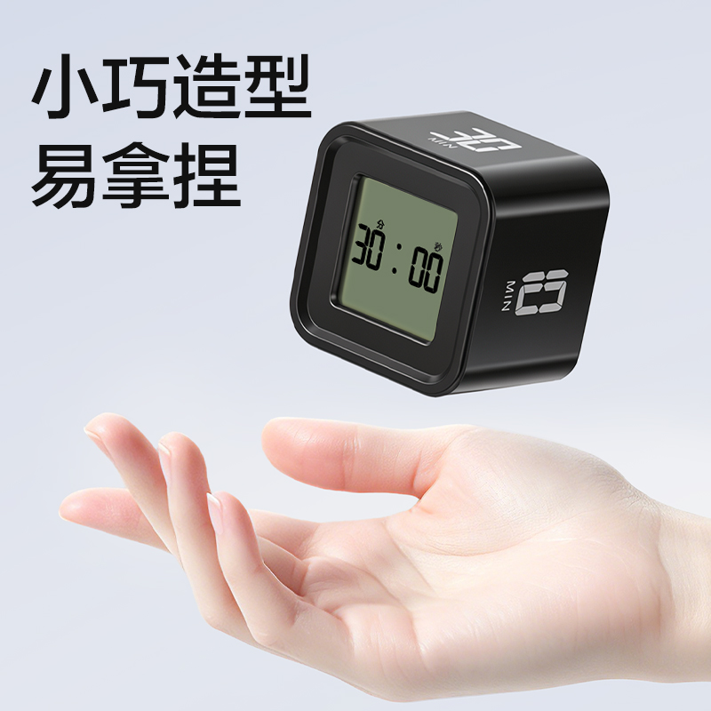 纵横LE211时钟-计时器(黑)(只)