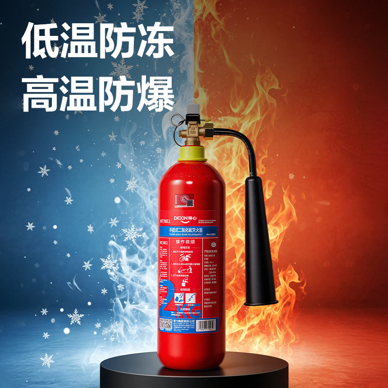 纵横得心LQ253二氧化碳灭火器2KG(红色)(罐)