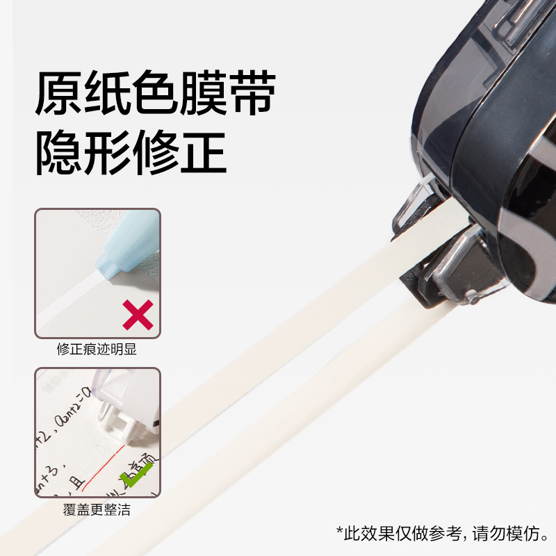 纽赛NS161-30DZH按动密封门修正带套装(白色)(套)
