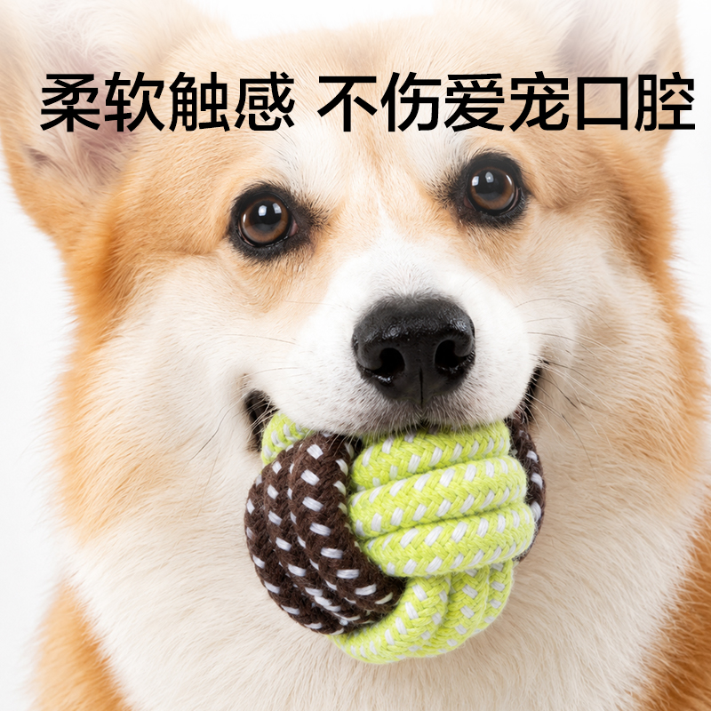 纵横Bembam_BM801_耐咬解闷绳结玩具5件套(混)(包)