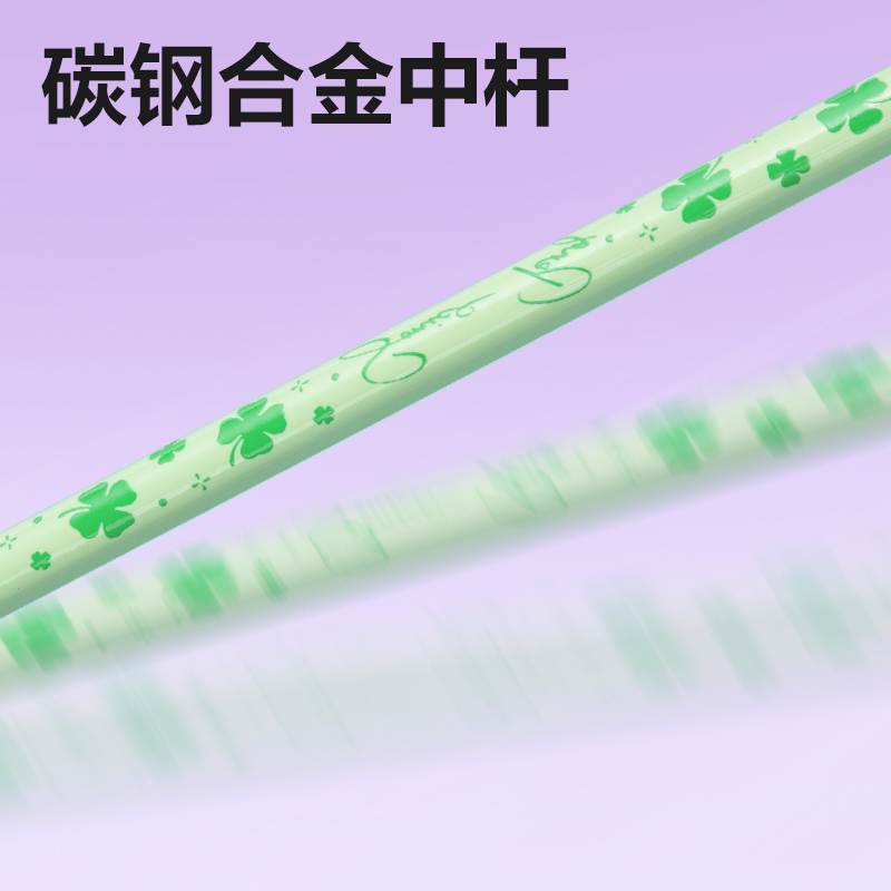 安格耐特FH150碳钢合金羽毛球拍-音爆羽线系列(对拍)(绿色、蓝色)(付)