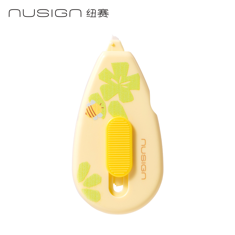 纽赛NS223-DZF修正带5mm*6m(黄)(个)