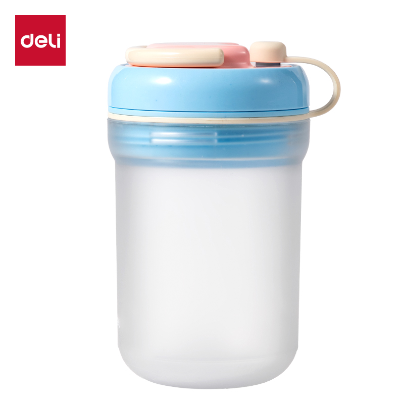 纵横LL322冰格杯吸管杯蓝色520mL（盒）