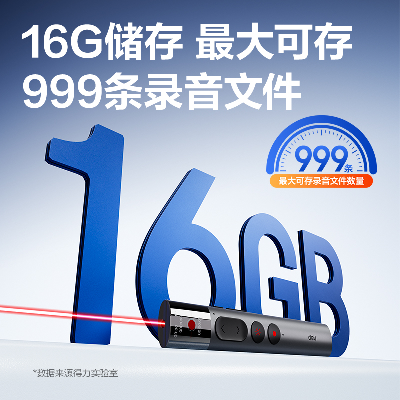 纵横MP132-W AI录音翻页笔(深灰)(支)