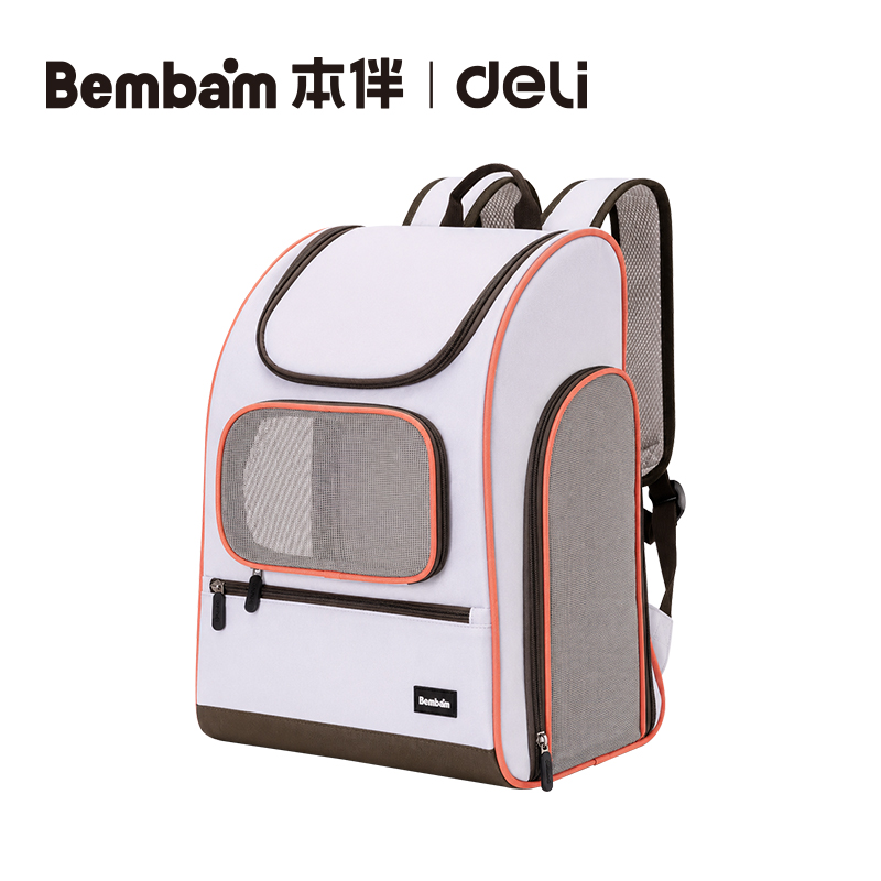 纵横Bembam_BM401云顶透气宠物出行包(灰)(个)