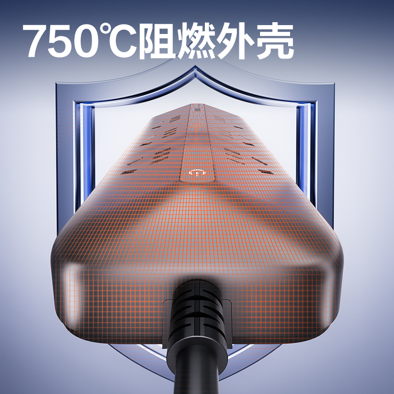 纵横LU930插座_6组_2A2C(PD30W)_1.5米_彩盒(黑)(个)