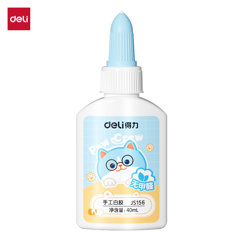 纵横JS156白胶PVAC(蓝)40ml(瓶)