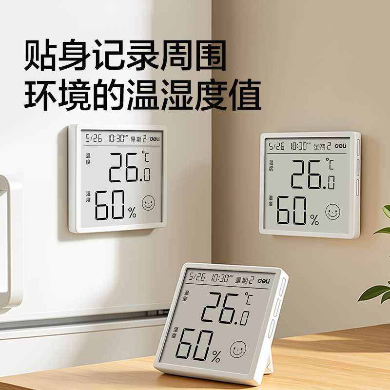 纵横LE535 基础86型温湿度计(白)(台)