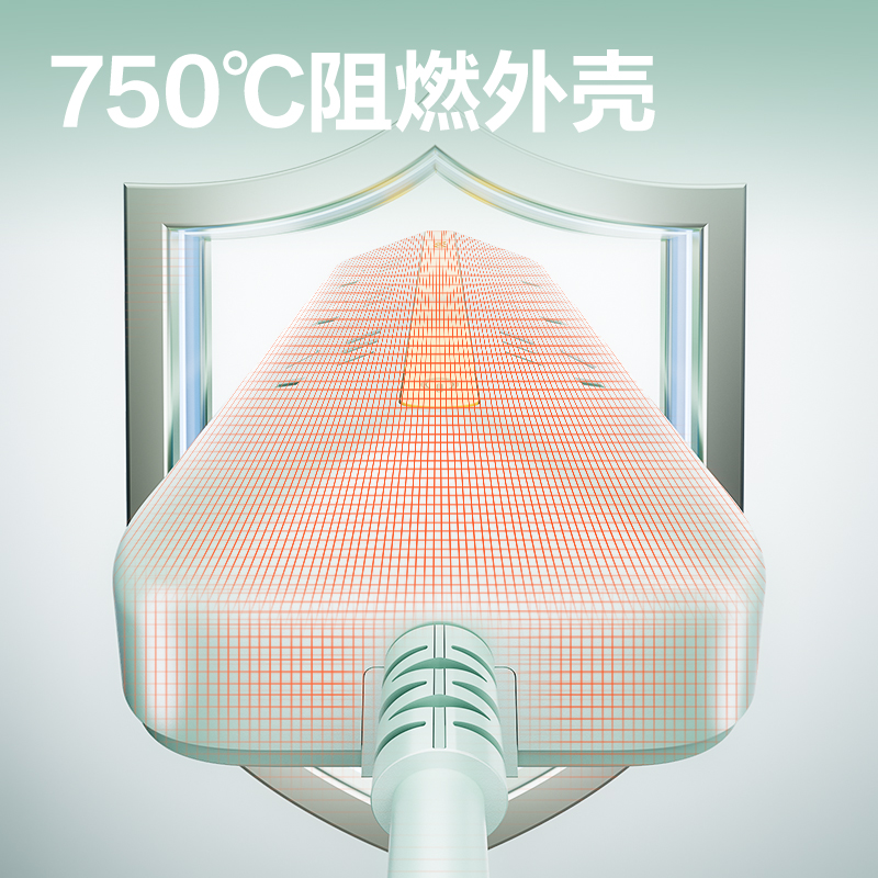 纵横LU720插座_6组_2A2C_1.5米_彩盒(海盐蓝)(个)
