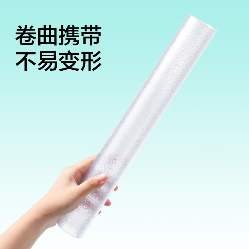 纵横PP878_40*60cm环保PVC加厚刷题桌垫(透明)(个)